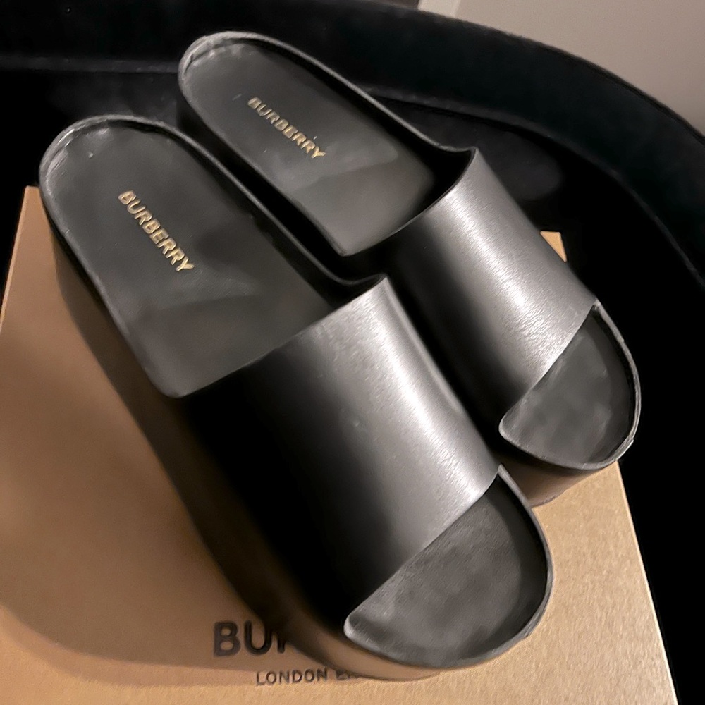 Burberry Platform Sandals